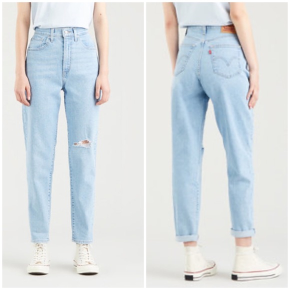 Levi's High‎ Waisted Mom Jeans Size 28 x 27 - Picture 1 of 13